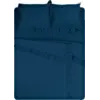 Комплект постельного белья Limasso двуспальный  темно-синий