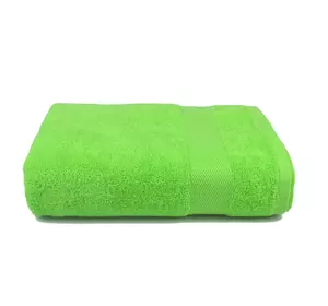 Полотенце махровое  зеленое 50х90см